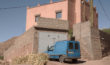 Blue Truck in the Dades Valley