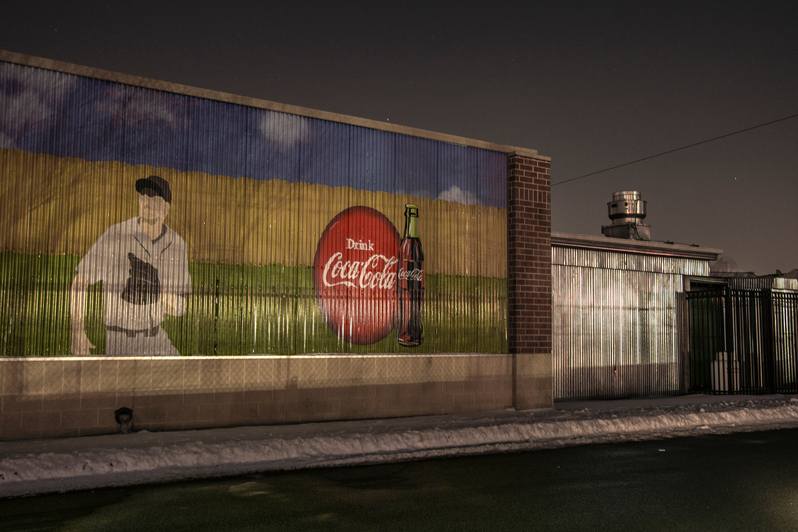 Behind Coca-Cola Stadium